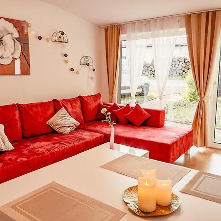 W5 - Urlaubsmagie - Wohnung Mit Grill, Terrasse & Pool Lichtenhain  Eksteriør billede